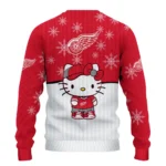 Detroit Red Wings Sweater Customized Hello Kitty Red Best Selling