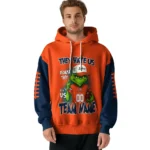 Detroit Tigers Hoodie Custom Grinch Fierce Navy Best Selling