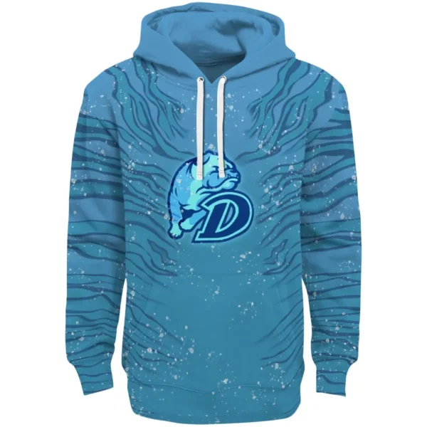 Drake Bulldogs Hoodie Custom Tiger Pattern Best Selling