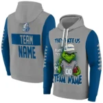 Drake Bulldogs Hoodie Customized Grinch Fierce Blue Best Selling