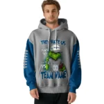 Drake Bulldogs Hoodie Customized Grinch Fierce Blue Best Selling
