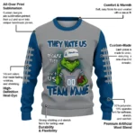 Drake Bulldogs Sweater Custom Grinch Fierce Blue Best Selling