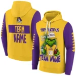 East Carolina Pirates Hoodie Personalized Grinch Fierce Purple Best Selling