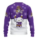 East Carolina Pirates Sweater Personalized Hello Kitty Purple Best Selling