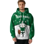 Eastern Michigan Eagles Hoodie Custom Hello Kitty Green Best Selling