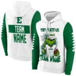 Eastern Michigan Eagles Hoodie Personalized Grinch Fierce Green Best Selling