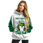 Eastern Michigan Eagles Hoodie Personalized Grinch Fierce Green Best Selling