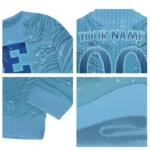 Eastern Michigan Eagles Sweater Custom Tiger Pattern Best Selling