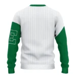 Eastern Michigan Eagles Sweater Personalized Heart Sketch Green White Best Selling