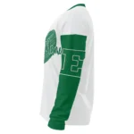 Eastern Michigan Eagles Sweater Personalized Heart Sketch Green White Best Selling