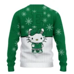 Eastern Michigan Eagles Sweater Personalized Hello Kitty Green Best Selling