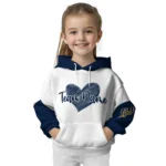 Fiu Panthers Hoodie Personalized Scribble Heart Blue White Best Selling