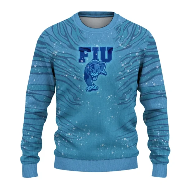 Fiu Panthers Sweater Customized Tiger Pattern Best Selling