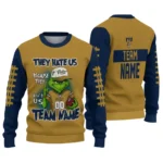 Fiu Panthers Sweater Personalized Grinch Fierce Blue Best Selling