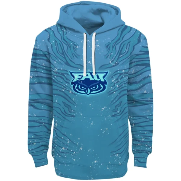 Florida Atlantic Owls Hoodie Customized Tiger Pattern Best Selling