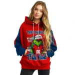 Florida Atlantic Owls Hoodie Personalized Grinch Fierce Blue Best Selling