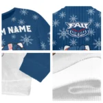 Florida Atlantic Owls Sweater Personalized Hello Kitty Blue Best Selling