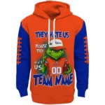 Florida Gators Hoodie Customized Grinch Fierce Blue Best Selling
