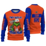Florida Gators Sweater Custom Grinch Fierce Blue Best Selling