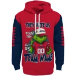 Florida Panthers Hoodie Custom Grinch Fierce Red Best Selling
