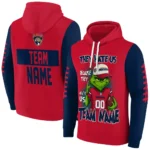 Florida Panthers Hoodie Custom Grinch Fierce Red Best Selling