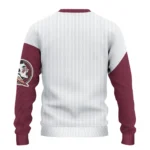Florida State Seminoles Sweater Personalized Heart Sketch Garnet White Best Selling
