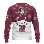 Florida State Seminoles Sweater Personalized Hello Kitty Garnet Best Selling