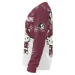 Florida State Seminoles Sweater Personalized Hello Kitty Garnet Best Selling