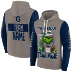 Georgetown Hoyas Hoodie Personalized Grinch Fierce Blue Best Selling
