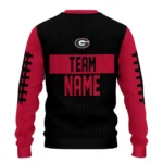 Georgia Bulldogs Sweater Personalized Grinch Fierce Red Best Selling