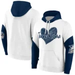 Georgia Southern Eagles Hoodie Custom Scribble Heart Blue White Best Selling