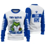 Georgia State Panthers Sweater Customized Grinch Fierce Blue Best Selling