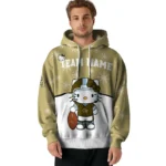 Georgia Tech Yellow Jackets Hoodie Personalized Hello Kitty Gold Best Selling