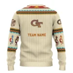 Georgia Tech Yellow Jackets Sweater Custom Dreamcatcher Feathers Best Selling