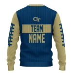 Georgia Tech Yellow Jackets Sweater Custom Grinch Fierce Gold Best Selling