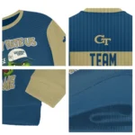 Georgia Tech Yellow Jackets Sweater Custom Grinch Fierce Gold Best Selling
