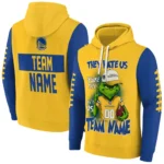 Golden State Warriors Hoodie Custom Grinch Fierce Blue Best Selling