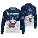 Gonzaga Bulldogs Sweater Custom Hello Kitty Blue Best Selling