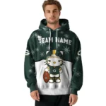 Green Bay Packers Hoodie Customized Hello Kitty Green Best Selling
