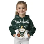 Green Bay Packers Hoodie Customized Hello Kitty Green Best Selling