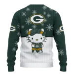Green Bay Packers Sweater Custom Hello Kitty Green Best Selling