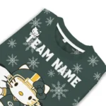 Green Bay Packers Sweater Custom Hello Kitty Green Best Selling