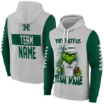 Hawaii Rainbow Warriors Hoodie Customized Grinch Fierce Green Best Selling