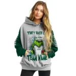 Hawaii Rainbow Warriors Hoodie Customized Grinch Fierce Green Best Selling