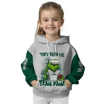 Hawaii Rainbow Warriors Hoodie Customized Grinch Fierce Green Best Selling