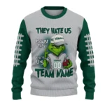 Hawaii Rainbow Warriors Sweater Custom Grinch Fierce Green Best Selling