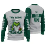 Hawaii Rainbow Warriors Sweater Custom Grinch Fierce Green Best Selling