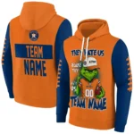 Houston Astros Hoodie Customized Grinch Fierce Blue Best Selling