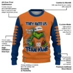 Houston Astros Sweater Custom Grinch Fierce Blue Best Selling