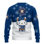 Houston Astros Sweater Customized Hello Kitty Blue Best Selling